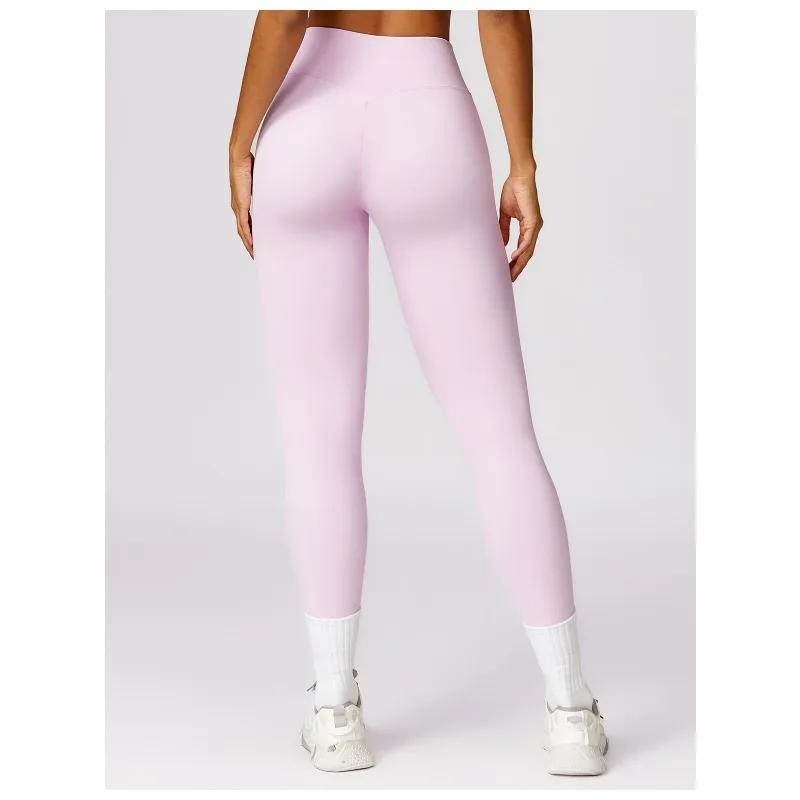 

High waisted, hip lifting, quick drying yoga pants for women, slimming, tight fitting, fitness, running, sports pants