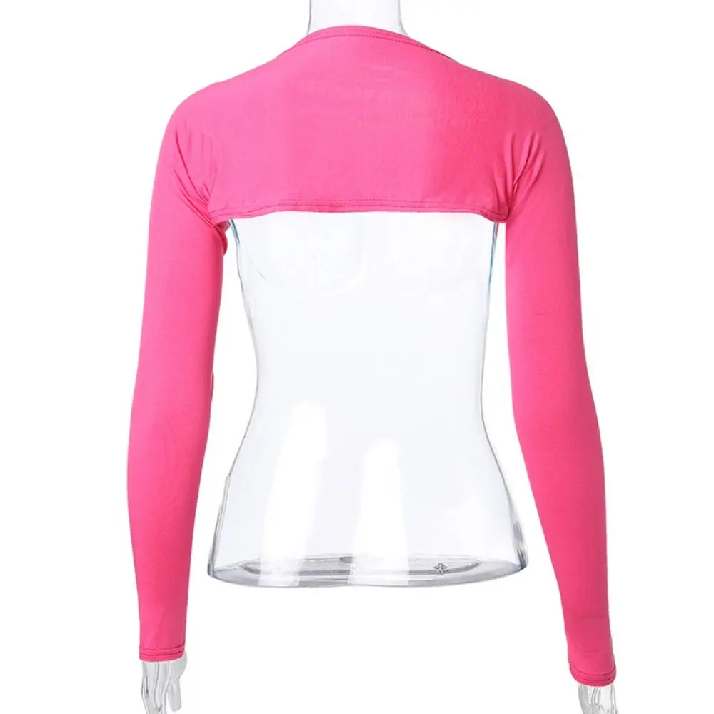 Undershirt Arm Sleeves Shawl Soft Modal Long Shoulder Sleeves Arm Cover Shrug Hijab Accessories Stretchy Crop Top