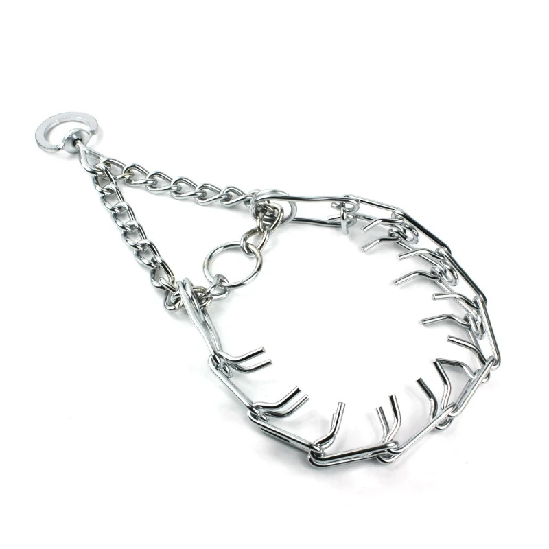 

Dog Prong Collar Adjustable Metal Training Collar Pinch Chain Dog Training Correction Collar For Large Dogs German Shepherd