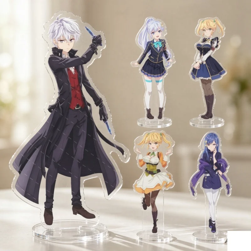 The World's Finest Assassin Gets Reincarnated in Another World as an Aristocrat Anime Ansatsu Kizoku Acrylic Stand Keychain