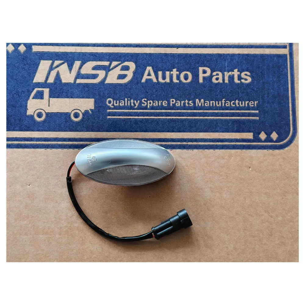 INSB 1 PCS LED Double-Sided Single-Sided Roadbed Light, Tire Light, 24V Side Light for Yutong bus 2