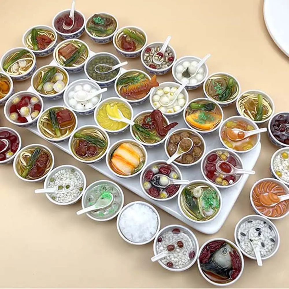 اكسسوارات الأطفال الحرف نموذج الحرف ألعاب المطبخ منزل الغذاء اكسسوارات المطبخ دمية مصغرة #3