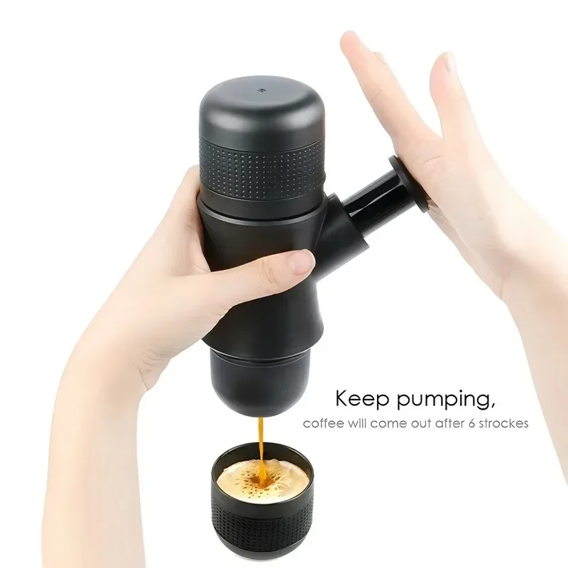 Portable Mini Hand Pressure For Office/home Travel Outdoor Porfessional Coffee Machine Light Coffee Espresso Machine