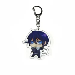 Noragami Acrylic Cartoon Anime Pendant Keychains Holder Car Key Chain Key Ring Phone Bag Hanging Jewelry Gifts Accessories