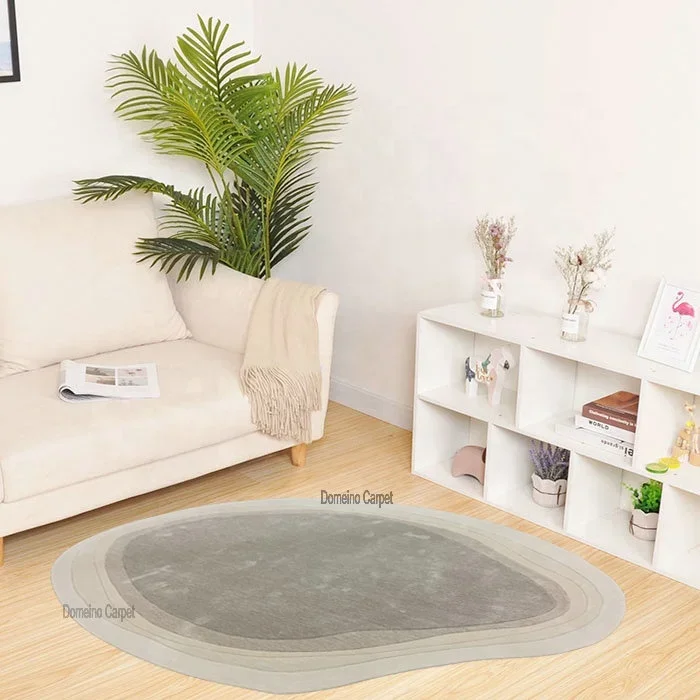 2026 Cut Pile Carving Hand Tufting Carpet  Living Room Area Rugs Factory Price