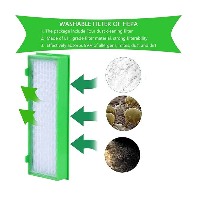 ชุดแปรงกรองด้านข้างสำหรับเครื่องดูดฝุ่นใน VR300 VR200 Vorwerk Kobold อะไหล่ทดแทน