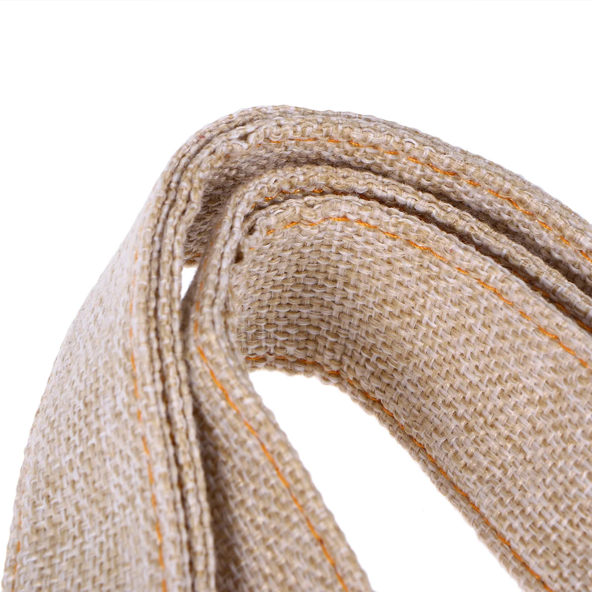 

Ukulele Cotton Linen Body Ends Metal Buckle Adjustable Beige For Comfortable Use Ukulele Strap