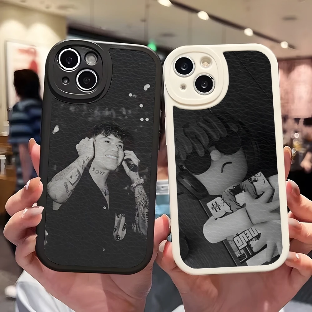 Singer J-Junior H Sad Boyz-ES Phone Case For Iphone 15 Pro 14 Pro Max 11 13 12 Mini X Xr Xs 8 Puls Se Lambskin Silicone Cover