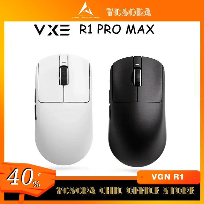 Vgn Vxe Dragonfly R1 Pro Max Gaming Mouse Bluetooth Mouse Mice Rechargeable Paw3395 Gamer PC Lightweight Ergonomic Mouse Esport