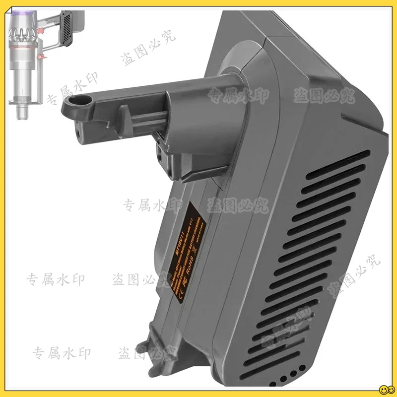 

Адаптер B-M MT18V11 для подключения литиевой батареи Makita 18V к пылесосу Dyson V11, для замены батареи Makita 18V на V11.