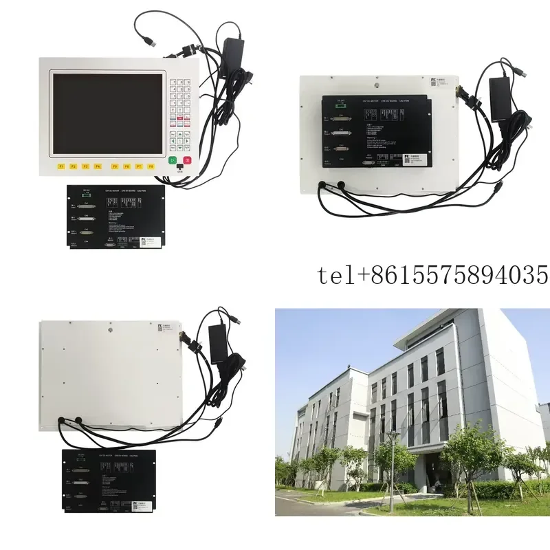 Controlador CNC Fangling F2500AZ de Alta Qualidade com Porta USB, 2 Eixos, Série F2000, 15 Polegadas para Máquina de Corte Plasma CNC