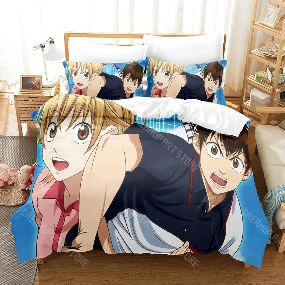 3D Printed Baby Steps Anime Bedding Set for Boys Girls Duvet Cover Pillowcase Twin Queen King Full Single Double Sizes