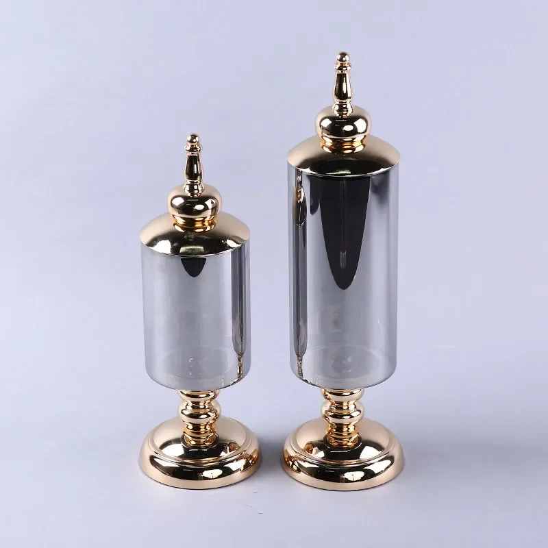 

z European retro home wedding glass material transparent desktop decoration