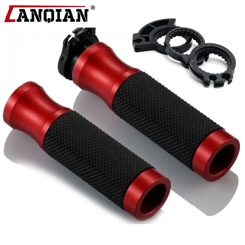 Universal Motorcycle Handlebar Hand Grips Rubber Gel Handle Grip for Honda CB650R NEO SPORTS CAFE VFR800X 125 CBF