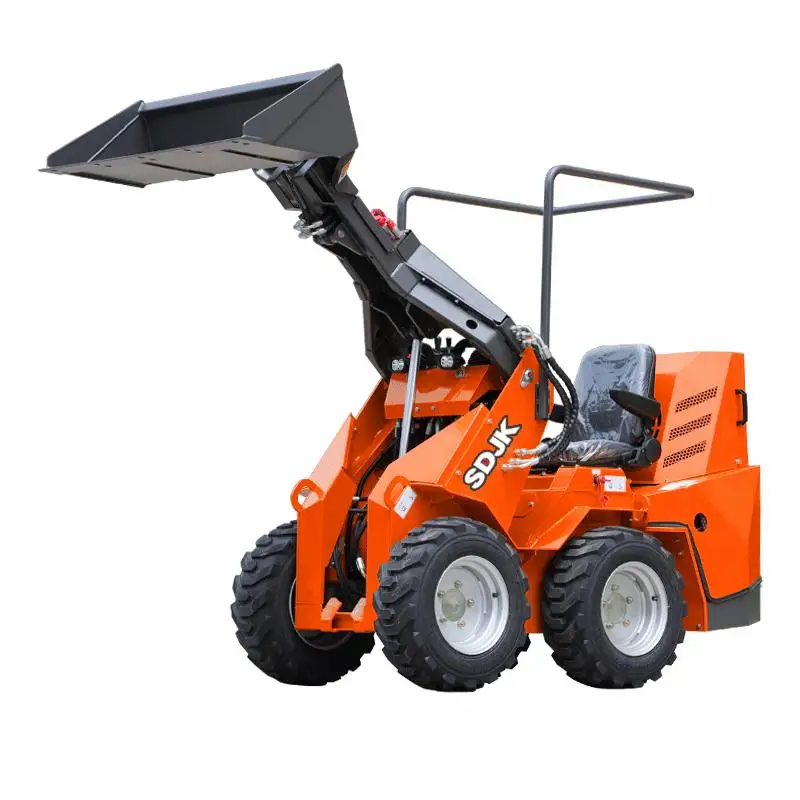 Agricultural small skid steer loader 1 ton made in China crawler structure free delivery support color style customization