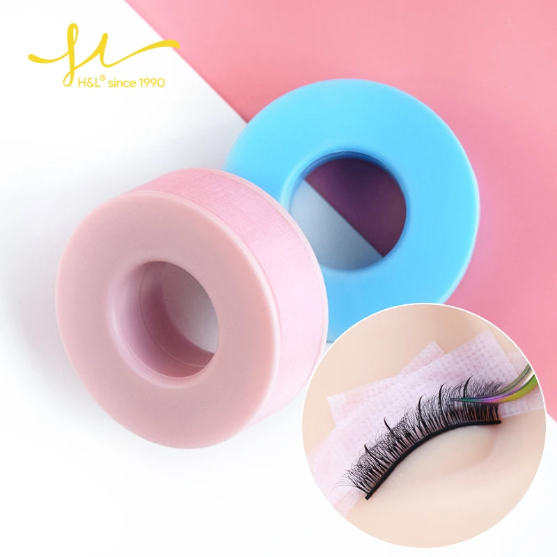 H&L SINCE 1990  Eyelash Tape Breathable Non-woven Cloth Adhesive Tape for Hand Eye Stickers Makeup Tools Eye Patches for lashes