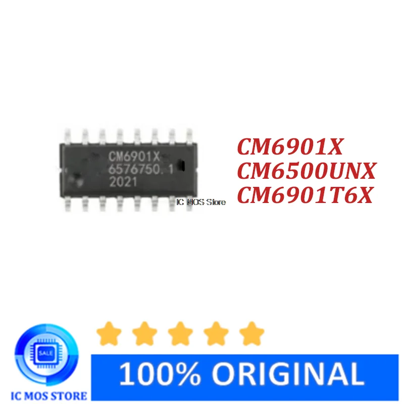 

5PCS CM6901XISTR CM6901X CM6901T6XISTR CM6901T6X CM6500UNXISTR CM6500UNX SOP16