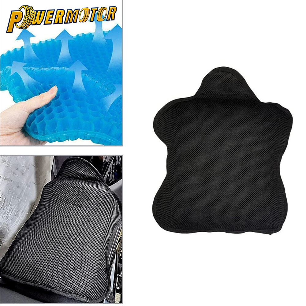

Universal Motorcycle Seat Cushion Mesh Breathable Pad Cover Gel Pad For BMW R1200GS R1250GS For HONDA CBR600 Z800 Z900 Cruiser
