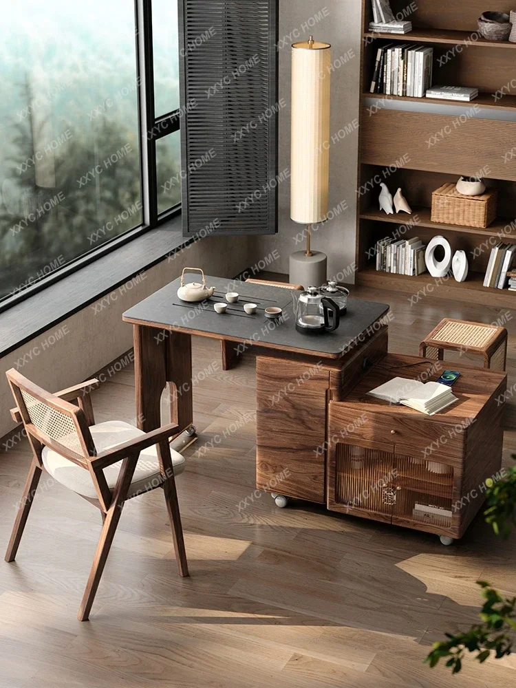 Y1 Solid Wood Tea T…