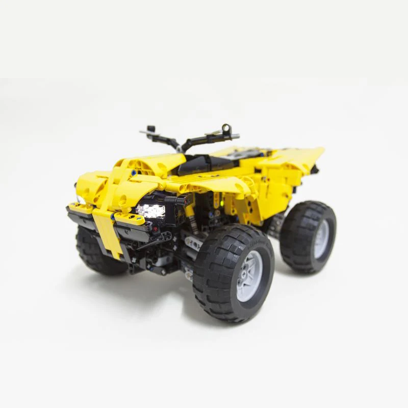 995 pièces – Voiture de sport rapide Technic RC Quad Bike MOC – Blocs de construction modulaires personnalisables – Design simple et populaire – Jouet DIY pour les fêtes – Cadeaux