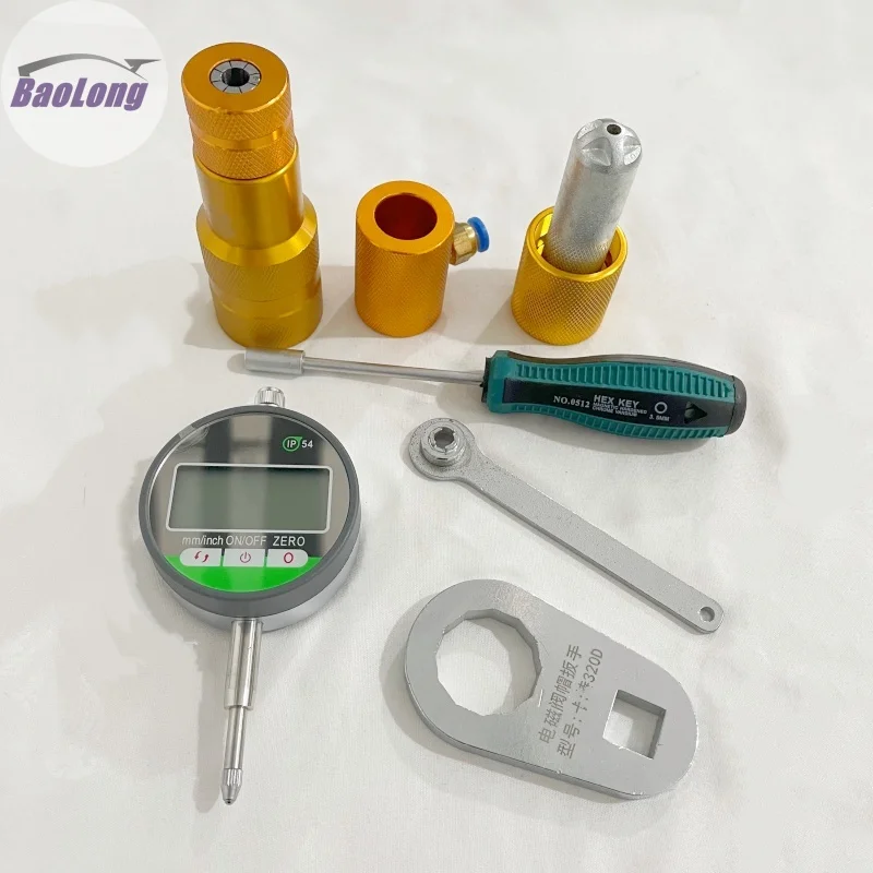 Diesel Common Rail Injector Disassemble Measuring Test Repair Tools for CAT 320D