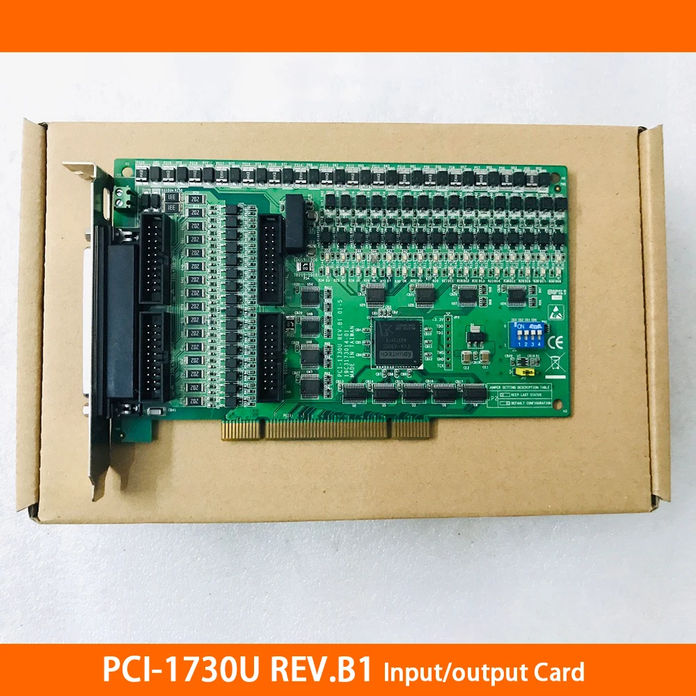 

For Advantech 32-Channel Isolated Digital Input/Output Card PCI-1730U REV.B1