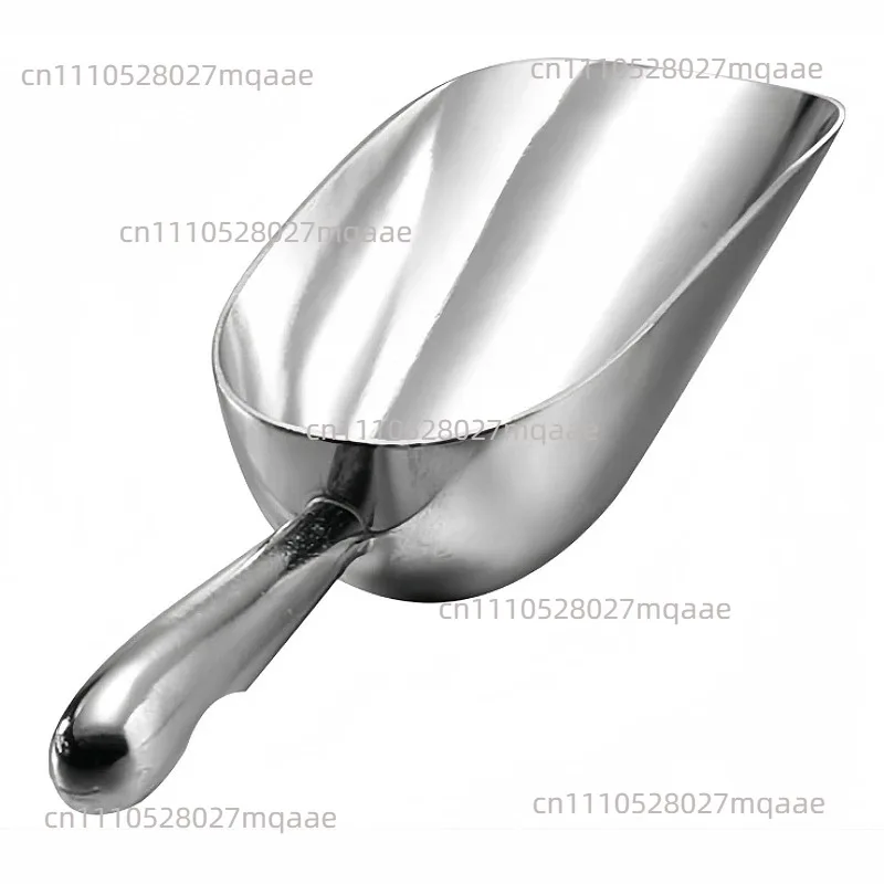 1PCS Aluminum Alloy Ice Scoop for Grain Flour French Fry Dry Ice Sugar Coffee Bean Measure Scoop Shovel 6/12/24/38/58/85oz