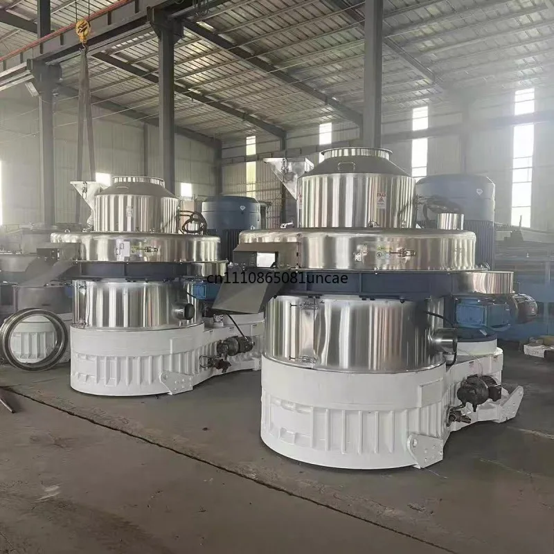 For Biomass Pellet Production Line Small Flat Die Granulator Wood Sawdust Coconut Shell Rice Husk Pellet Maker