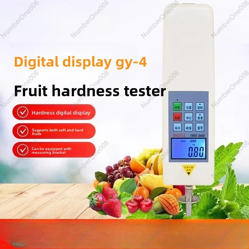 

GY-4 Fruit Hardness Tester Digital Display Fruit Hardness Tester Measuring Fruit Automatic Pointer Ripeness Detector