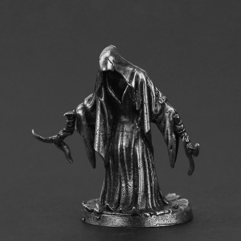 The Scythe Reaper Death Soldier Actionfiguren Metalldekor Brettspiel Spielzeug Schachfiguren Dekoration Desktop Miniaturzubehör