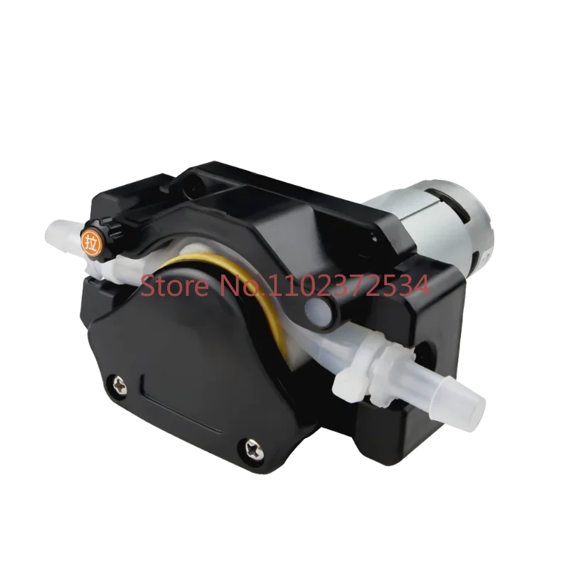 JIHPUMP Manufacturer Peristaltic Pump 12V 24V with Food Grade Tubing for Coffee Syrup Wine Transfer Pump