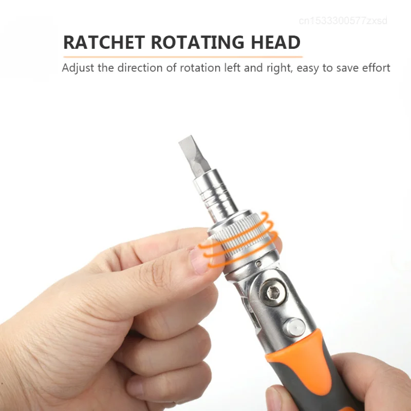 Youpin 38 in 1 Ratchet Screwdriver Set Adjustable Angle Screw Driver Bit Wrench Manual Precision Maintenance Tool Mini Household