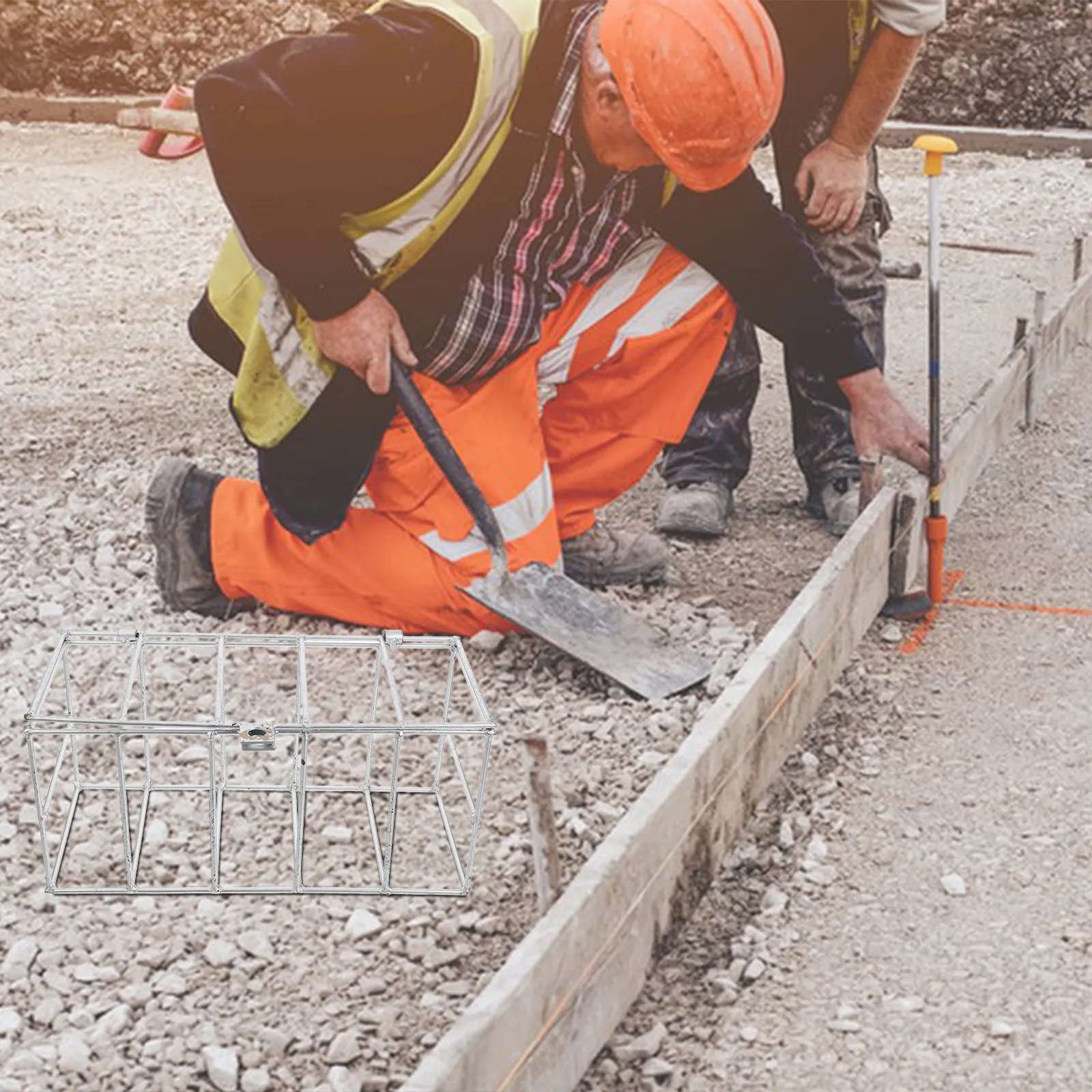 

Stackable Hollow Iron Wire Basket for Concrete Test Block Maintenance Soaking Curing Process Specimen Holder Industry Supply