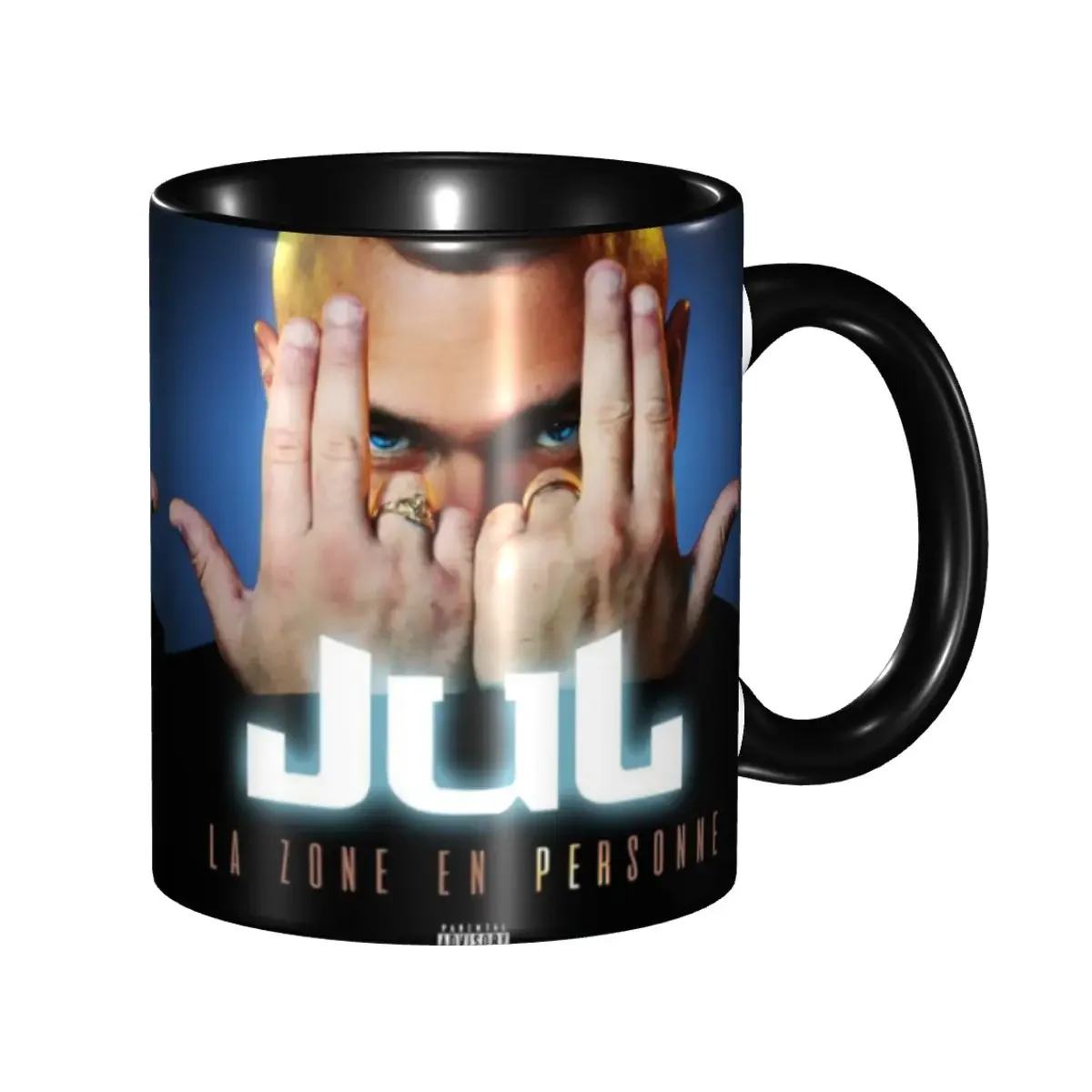 Jul French Rapper Coffee Mugs DIY Customized Ceramic Milk Tea Mug