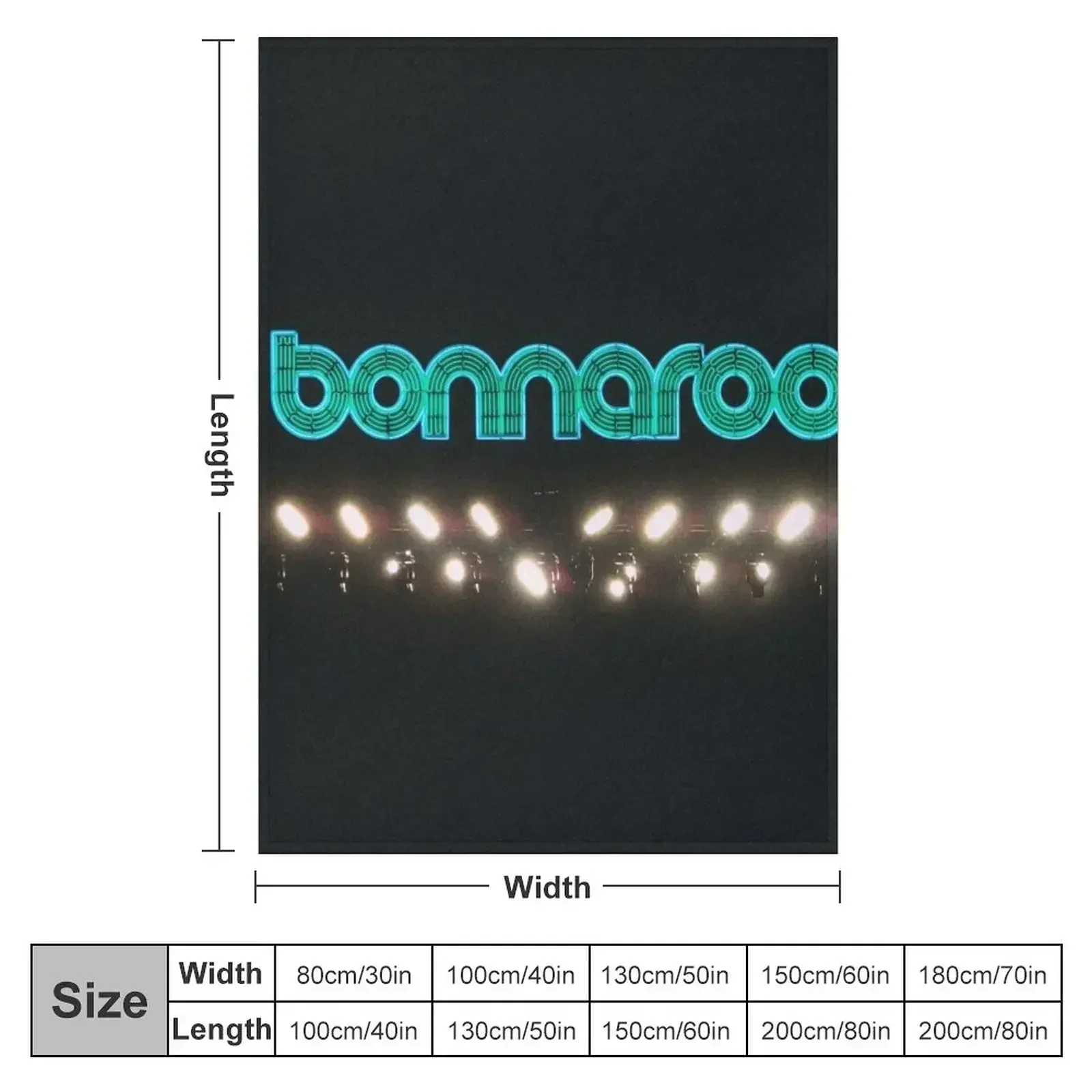 Bonnaroo What Stage 2015 Photograph Throw Blanket Sleeping Bag warm for winter funny gift Multi-Purpose Blankets