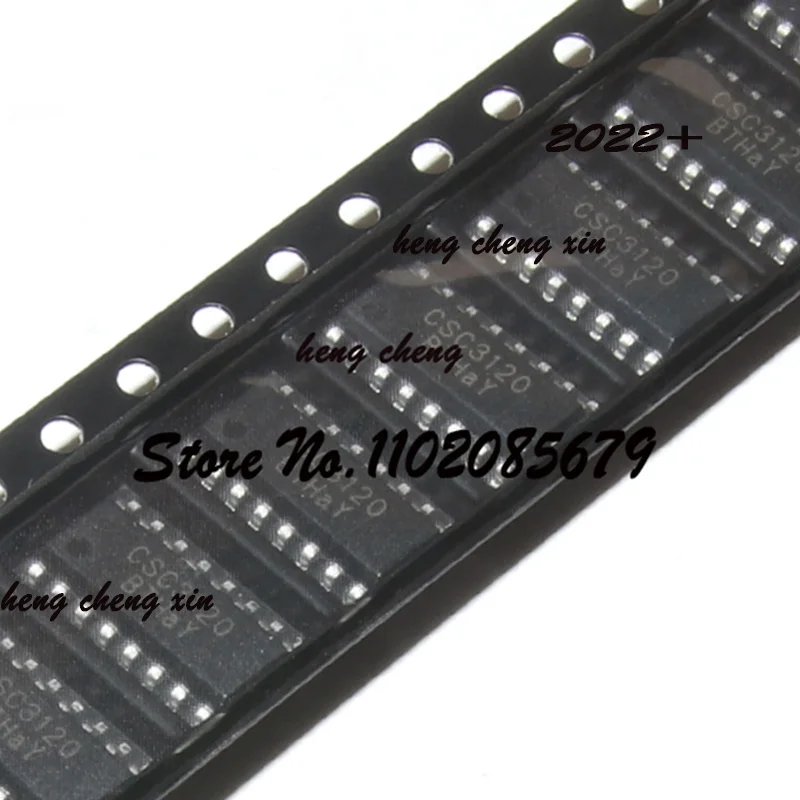 10PCS 100% New Original CSC3120 3120 SOP-16 IRS2092STRPBF IRS2092S Audio amplifier chip