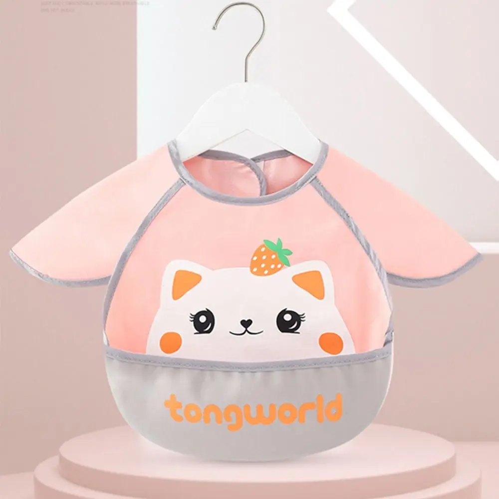 

Cute Lovely Cartoon Anti-dirty Animal Pattern Rabbit Waterproof Whale Baby Bib Baby Eating Artifact Baby Stuff Baby Coverall