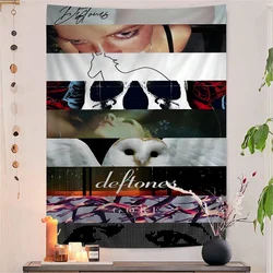 Deftones Singer Hippie Wall Hanging Tapestries Art Science Fiction Room Home Decor Kawaii Room Decor