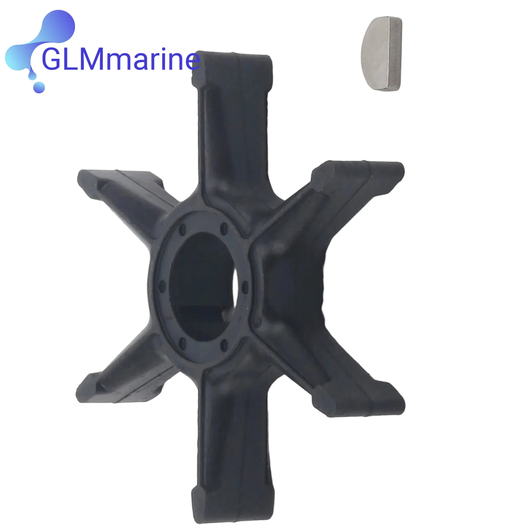 47-89890 Impeller Rebuild Kit W/ Key Compatible with Mercury Mariner 2 Stroke 20 25 28 30 HP Outboard Engine 47-84797M 47-81604M