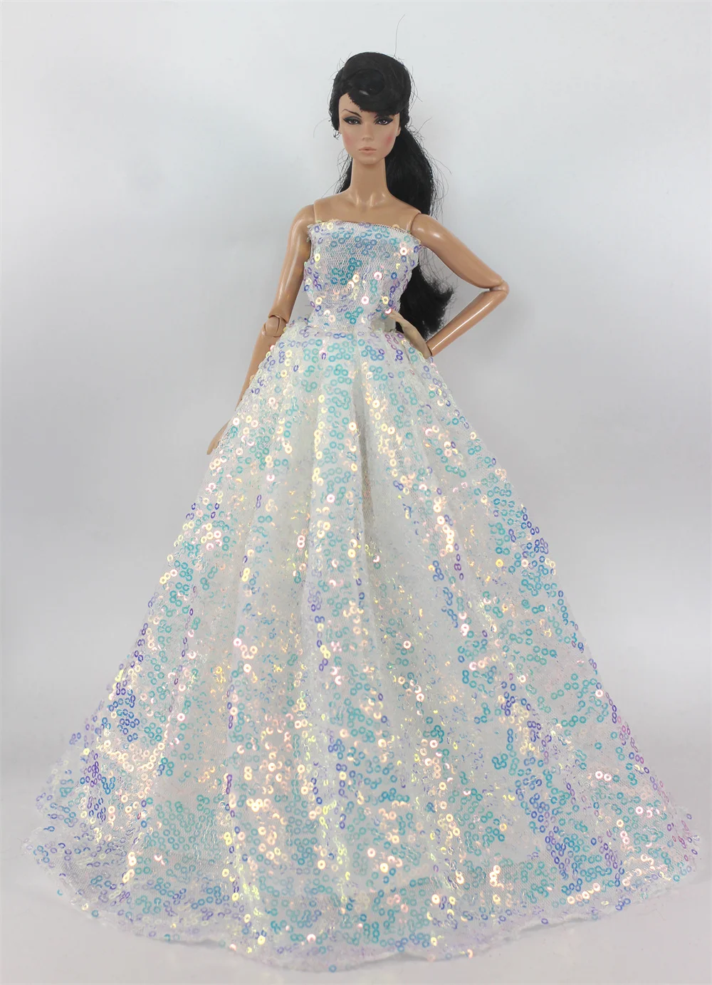 1 Set Doll Clothes 1:6 Scale Dress Outfit for 11.5 inch 30cm Doll Many Style for Choice Gifts for girls doll accessories #13