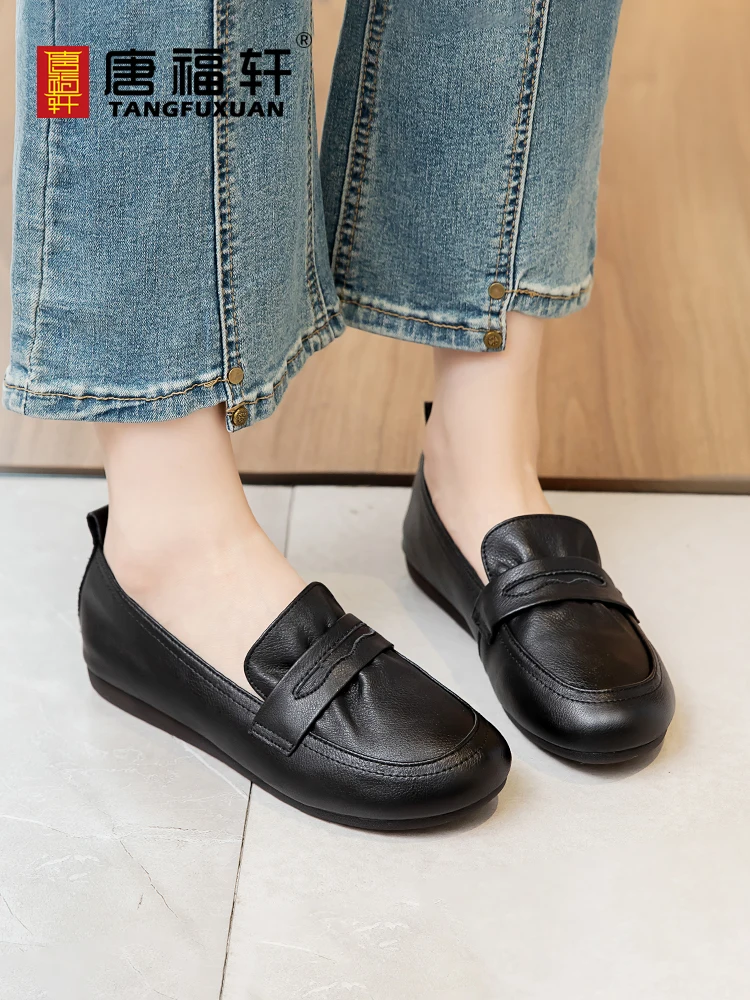 bla-soft-surface-mom-oes-comfortable-not-tired-spring-autumn-new-sle-casual-round-head-flat-heel-faionable-office-oes