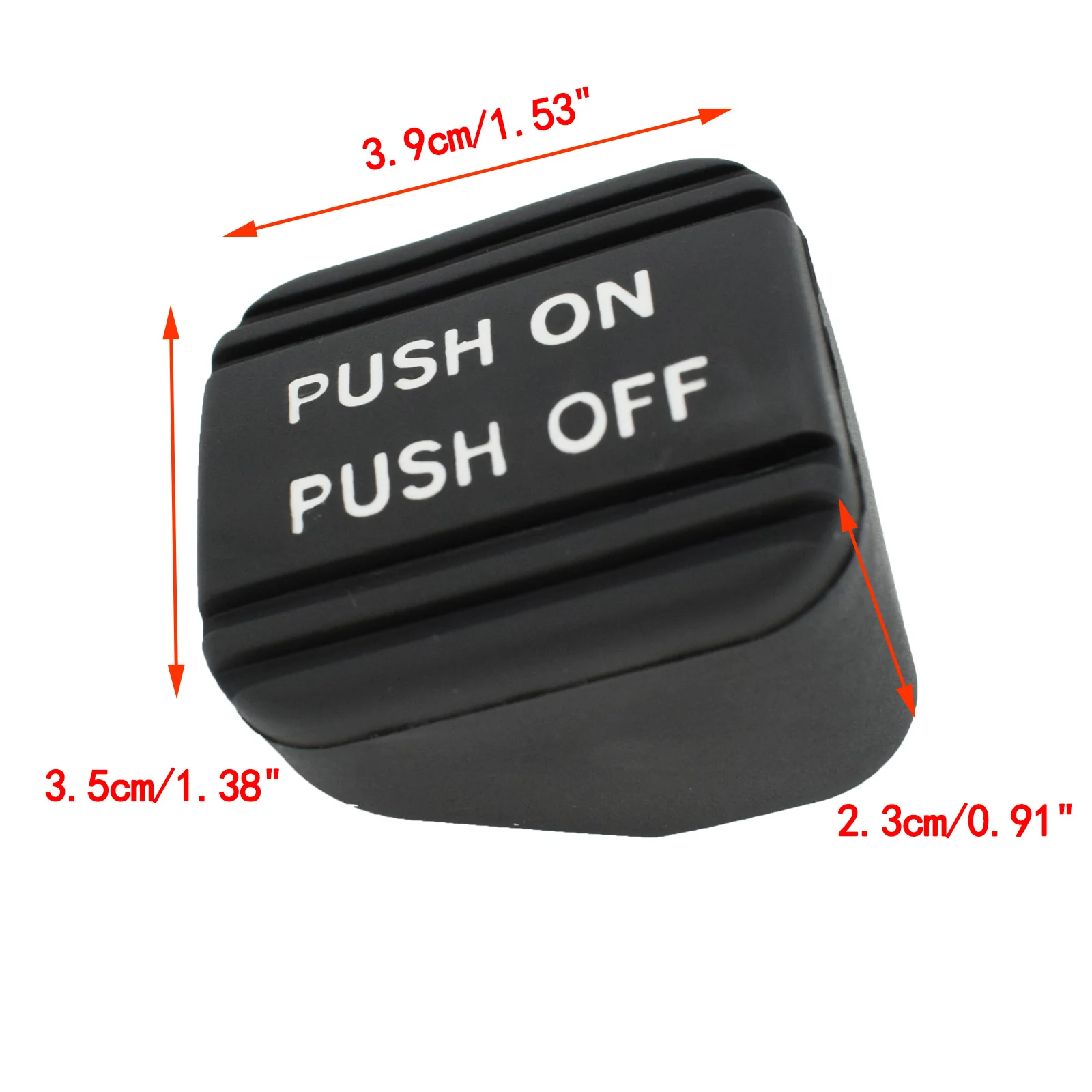 Auto Car Black Parking Brake Pedal Pad 46531CK000 Fit for Nissan Altima Titan Quest Maxima Rogue Pathfinder Armada Leaf Rubber