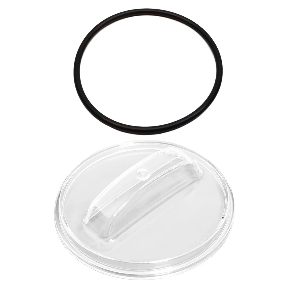 Transparent Filter Lid Sand Filter Lid Hassle-free Replacement Visual Inspection Feature O-Ring Inside Dimension 4.48in