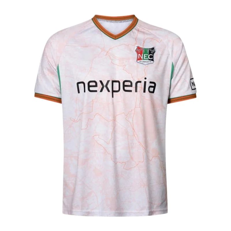 Neue 2026 NEC Nijmegen 2026-27 Saison Heim- und Auswärts-Fußballtrikots, atmungsaktive Kurzarm-Sporttrikots für Erwachsene/Kinder, Familien-Set – Detail 6