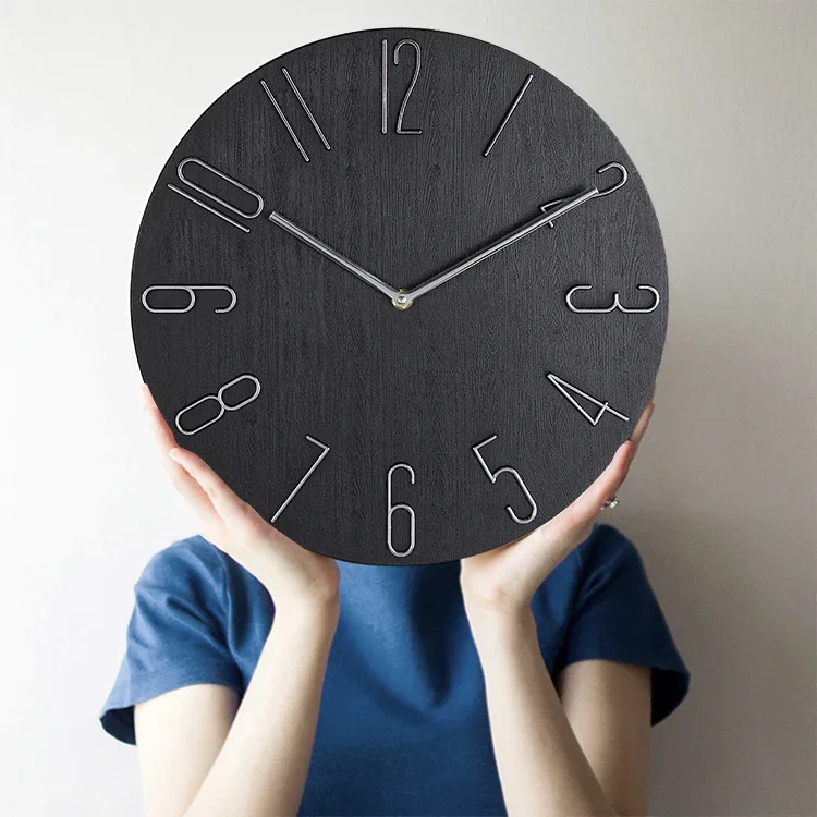 Household Living Room Wall Clock Simple Light Luxury Creative Wall Clock Living Room Fashion Decorative Wall Clocks