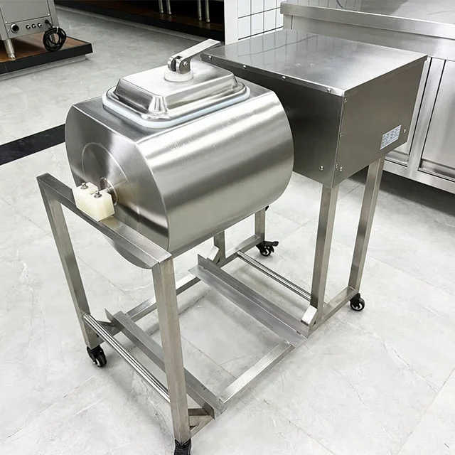 

Stainless Steel Vacuum Pickling Machine Swelling Marinated Machine Commercial Economical Meat Marinating Tumbler Salting Machine