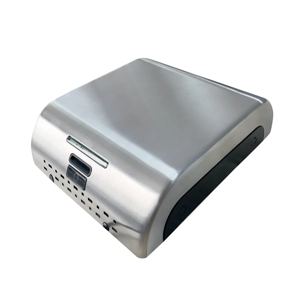 W-329S0 Stainless Steel Automatic Ultra-fast Drying Time UV Hand Dryer with HEPA filter ADA compliance