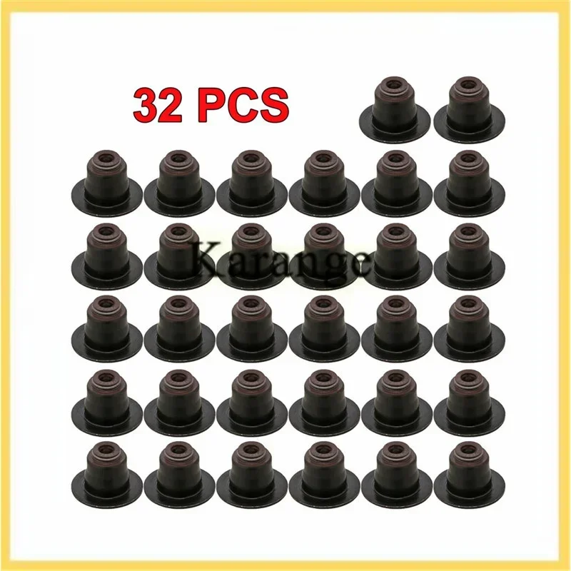 32 PCS LR078819 AJ811473 LR010753 LR038164 12033900 49331926 Valve Stem Seals For Land Rover LR4 3.0T 5.0L 5.0T 508PT-V8