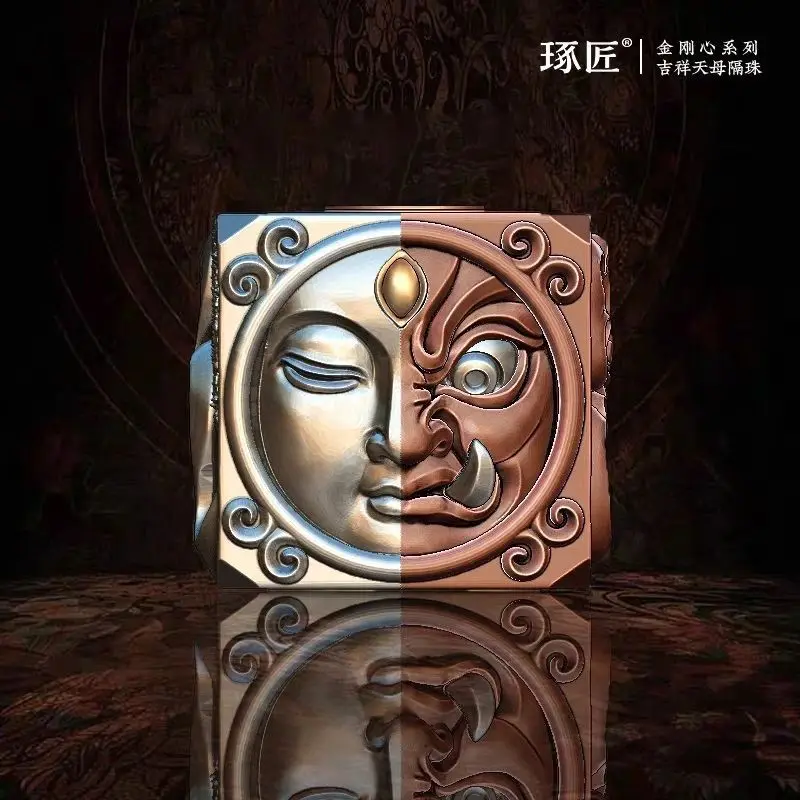 

Благоприятные тибетские серебряные ювелирные аксессуары Tianmu, шнурок с аксессуарами из бисера