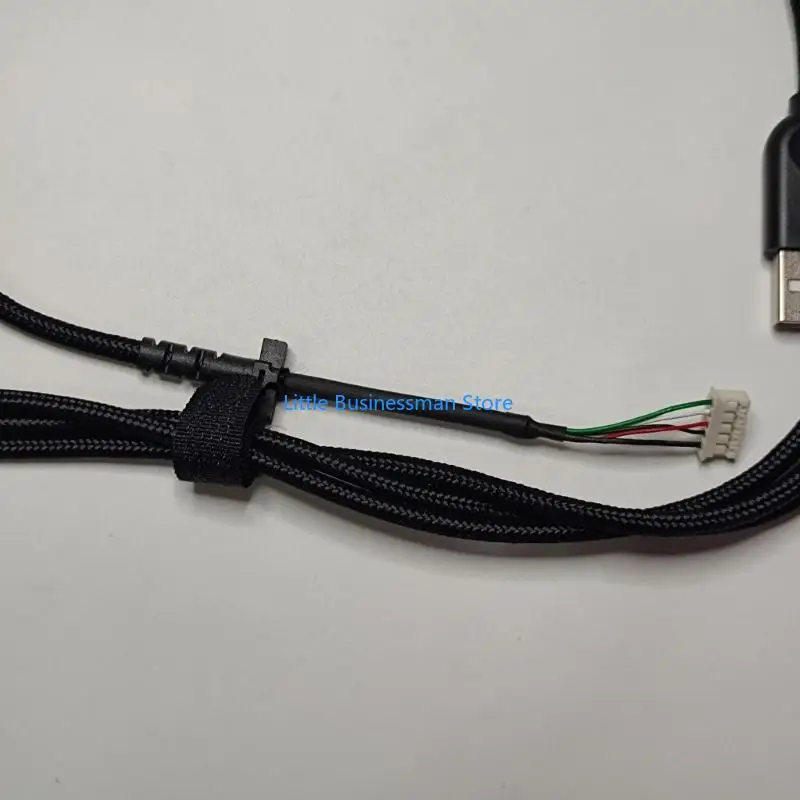 Maus-Reparaturkabel, USB-Ersatzkabel, 2 m schwarzes Kabel M76A – Detail 5